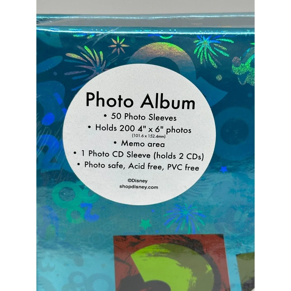 Disney Photo Album Mickey‎ Minnie 2020 Walt Disney World Holographic Souvenir